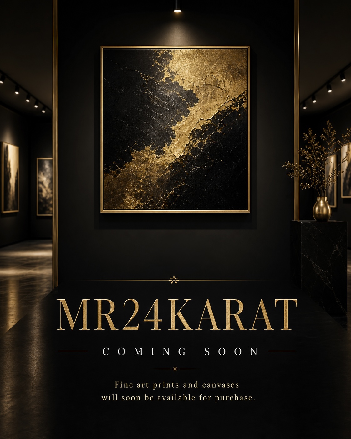Mr24Karat coming soon landing page